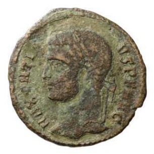 Münze, Follis (Follaro), 310 n. Chr.