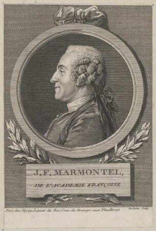 Bildnis des Jean François Marmontel