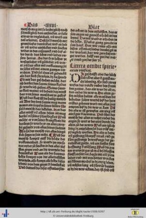 LI. Littera occidit - LV. Diliges dominum deum tuum.