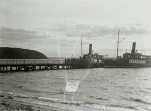 Glücksburg, Anleger mit Passagierdampfern