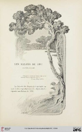 3. Pér. 18.1897: Les Salons de 1897 : objets d'art