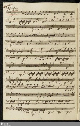 141. Aria: Ora al monte ed ora al fonte / Scarlatti, G.