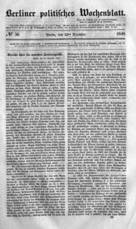 No 50, 15. December 1838