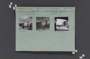 Straßenansichten. Berlin, Mitte, Grunerstraße/Rathausstraße/Molkenmarkt/Mühlendamm