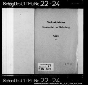 Korrespondenz des Amtmanns Enthält: Stellung von Pferden und Wagen; Durchmarsch südlich der Weser