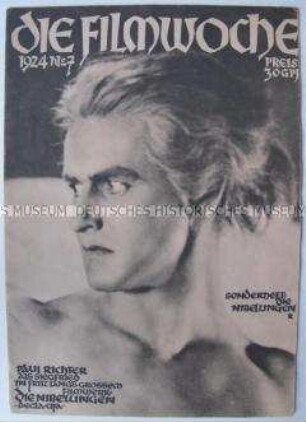 Filmzeitschrift "Die Filmwoche" zum Film "Die Nibelungen"