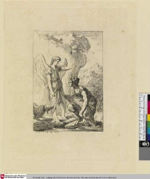 [Tobias bringt dem Engel den Fisch; Tobie et l'ange]