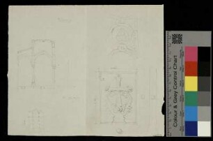 Basilika (Mittelschiff, Seitenschiff); dekorative Ornamente aus Palermo