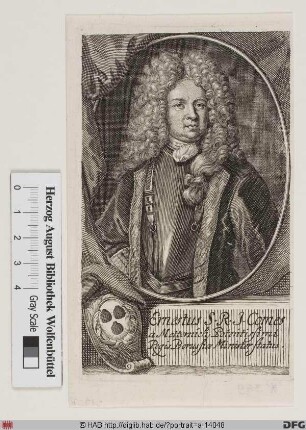 Bildnis Ernst Metternich von (-Chursdorf) (1697 Graf)