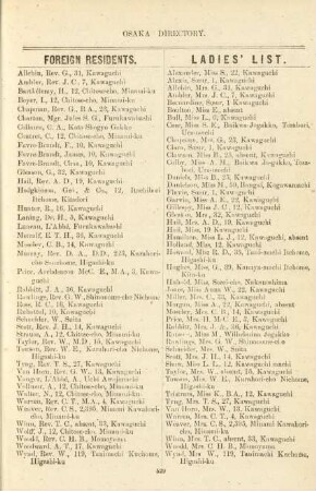 Foreign residents