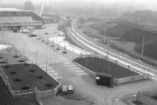Bau einer neuen Straßenbahnlinie Nr. 6 über das Beiertheimer Feld nach Oberreut