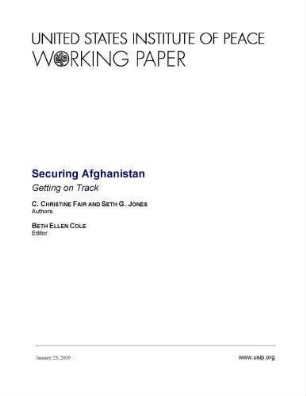 Securing Afghanistan : getting on track