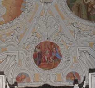 Szenen aus dem Leben des heiligen Norbert — Der heilige Norbert am kaiserlichen Hof