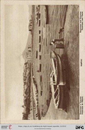 Napoli – Panorama e Vesuvio. – Panorama et Vésuve. – Panorama and Vesuvius. – Panorama und Vesuv.