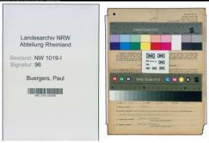 Entnazifizierung Paul Buergers , geb. 18.05.1911 (Automechaniker)