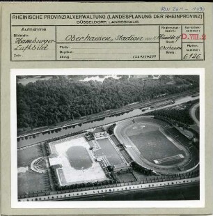 Oberhausen, Sportanlagen