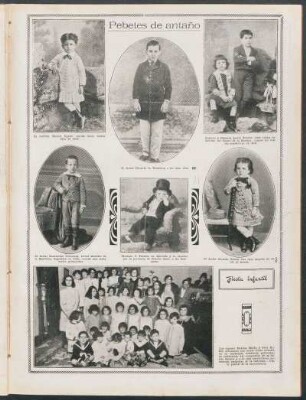 Pebetes de antaño