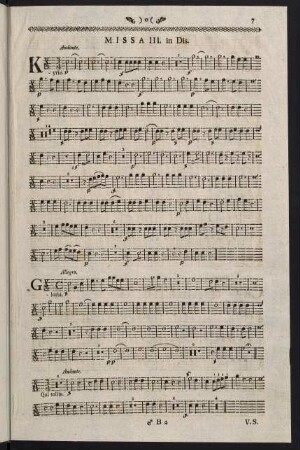 7-14, Missa III. - Missa IV.