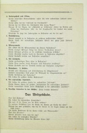 Das Weltgebäude