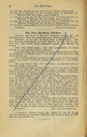 Münchener in der Fremde : I und II. (Sonderabdruck aus dem Jahrbuch für Münchener Geschichte V)