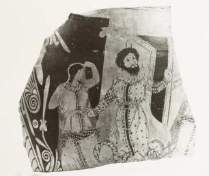 Fragment einer Vasenmalerei