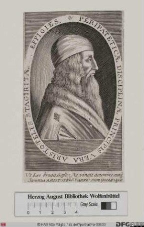 Bildnis Aristoteles von Stageira