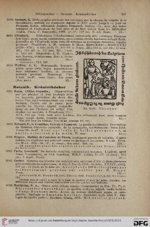 Botanik. Kräuterbücher