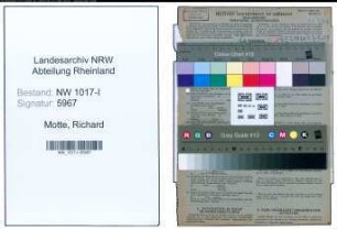 Entnazifizierung Richard Motte , geb. 21.05.1900 (Vorarbeiter)