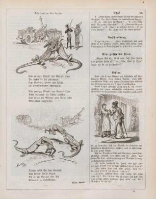 "Die beiden Krokodile" "Schlau"