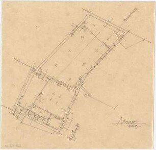 Döllgast, Hans; Marktsteft (Bayern); Gemeindehaus - Grundriss