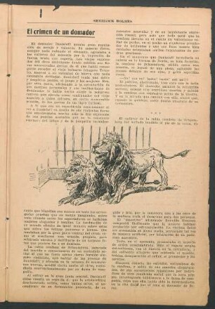 El crimen de un domador
