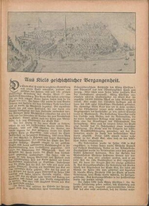 Aus Kiels geschichtlicher Vergangenheit.