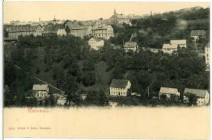 Rabenau. Blick zur Stadt