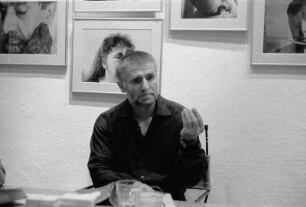 Brecht-Haus : Im Brecht-Haus: Apti Bisultanov; Bild: Alain Riviere