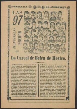 Las 97 mujeres envenenadas en la cárcel de Belén de México