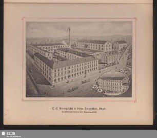 C. E. Baumgärtel & Sohn, Lengenfeld, Vogtl. Gardinenfabrikation und Appreturanstalt