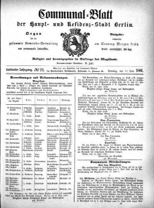 1866,24: No. 24, 17. Juni 1866