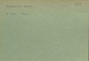 Baumüller, Peter