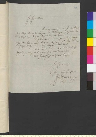 Brief von Frommann, Karl Friedrich Ernst an Goethe, Johann Wolfgang von