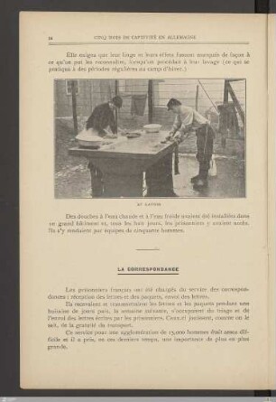 La correspondance