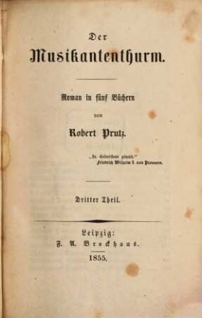 Der Musikantenthurm, 3