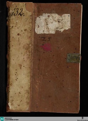 Sammelhandschrift - Cod. Aug. pap. 132