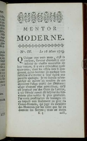 Mentor Moderne