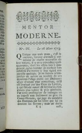 Mentor Moderne