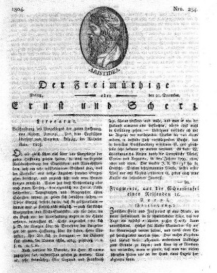 Nro. 254., Freitag den 21. December