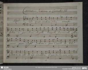 Recitativo: Di queste ombrose selve