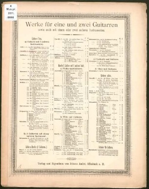 Ouverture de l'opéra Il Barbiere di Siviglia