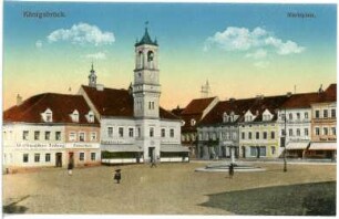 Königsbrück. Marktplatz