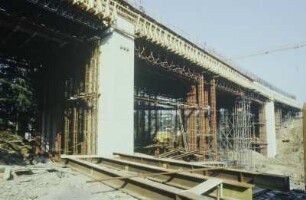 Rinderbachtalbrücke, Lärmschutztrog bei Velbert
