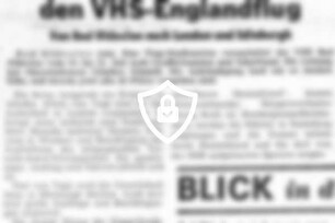 Großes Interesse für [Name maskiert]